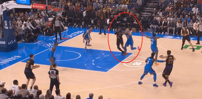 切特横移速度成雷霆防守关键 赛前看好湖人终遭